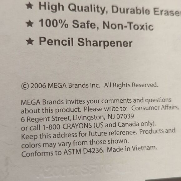 Roseart retro Fab Fruits pencil and eraser set kawaii NEW - Picture 3 of 7